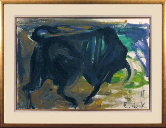 Elaine De Kooning | Charging Bull Elaine De Kooning | Charging Bull